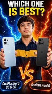 OnePlus Nord CE 6 vs OnePlus Nord 6 ⚡ कौन है Real Value King? Full Comparison!