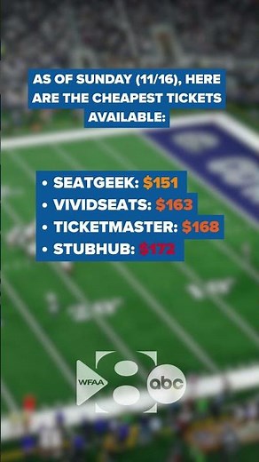 Cowboys Thanksgiving game ticket prices