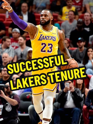 That 23 will be retired by the Lakers. If that’s it, that was a successful tenure in LA by LeBron. #lebronjames #NBA #losangeleslakers #lebron