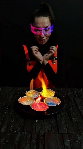 5 Chemicals Created 5 Different Colored Flames