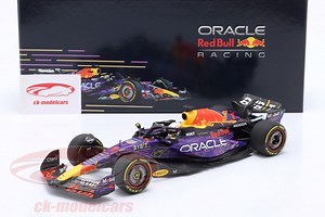 M. Verstappen Red Bull RB19 #1 Winner Las Vegas GP Formula 1 World Champion 2023 1:18 Minichamps