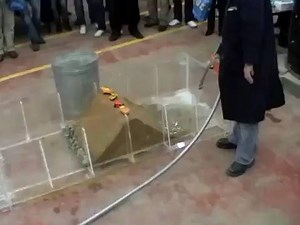 3.5K views · 31 reactions | A simple Dam Model Test ! What could be the root cause (s) of failure? Reduced reinforcement of gravel at discharge side? #NauticusLive #MaritimeandoffshoreInstitute #TheMaritimeWorld #TheTopTek #MaritimeNews #Ship #Offshore #Maritime #MaritimeAnalytics #MaritimeIntelligence #LearnAndGrow #Marine | Marine and Offshore Institute | Facebook