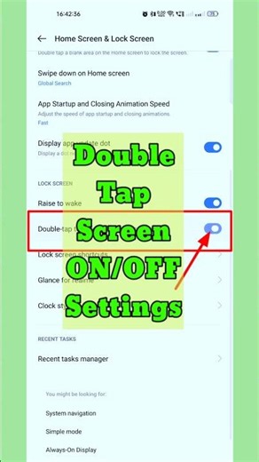 How To Enable Double Tap To Wake On Any Android Device ||#shorts#viral