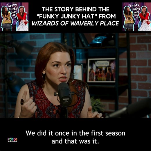 25K views · 412 reactions | What’s that? A hat! Jennifer and David tell the story of how the "Crazy Funky Junky Hat" came to be and what they remember about the making of this episode. Watch or listen to the full episode now  Follow on Apple: https://apple.co/3Dw8TuR Follow on Spotify: https://spoti.fi/3JzsLRA Subscribe on YouTube: https://bit.ly/3Ygb7q5 | Wizards of Waverly Pod | Facebook