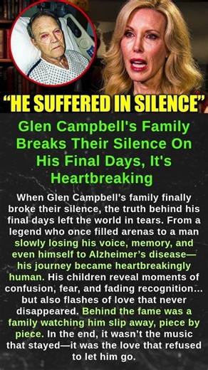 Glen Campbell's Family Breaks Their Silence On His Final Days, It's Heartbreaking #shorts