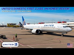 REVIEW | United Airlines | Phoenix (PHX) - Chicago (ORD) | Boeing 737 MAX 9 | First Class