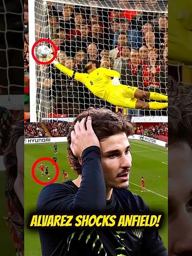 Julian Alvarez's Shocking Revival At Anfield! 🚨 #JulianAlvarez #football #soccer