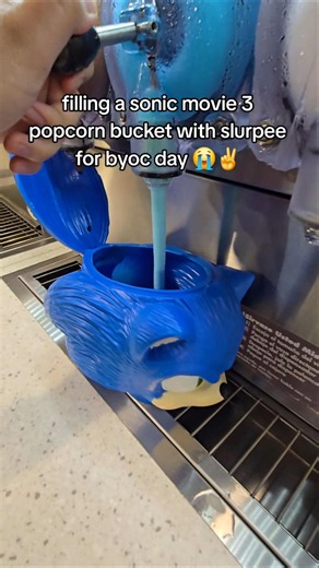THE ULTIMATE SONIC THE HEDGEHOG MOVIE SLURPEE!