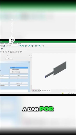 📊💻CFD Malla ¡Simulación Rápida con Malla de 2mm! #cfd #cad #cfdof #tutorialcfd #shorts