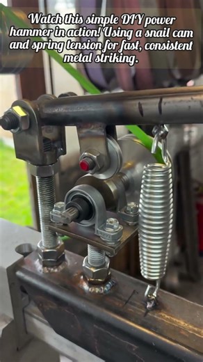 DIY Simple Spring Tension Hammer With Snail Cam