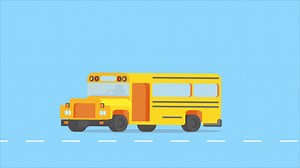 Download Cartoon School Bus for free