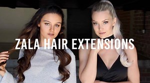 LENGTH | VOLUME | THICKNESS INSTANTLY with ZALA hair extensions Free colour matching and extension advice from the experts www.zala.com.au | Zala Hair Extensions