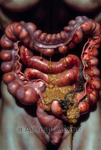 Constipation Explained in 3D Animation | Human Anatomy Digestive System #ai #aivideo #shorts