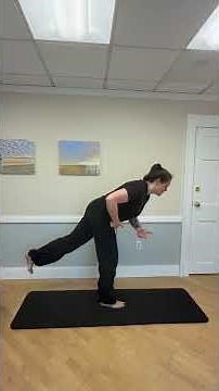 Standing Hip Airplane with Foam Roller | Hip Mobility, Balance & Single-Leg Stability