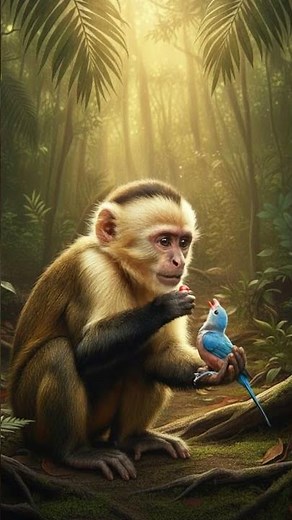 Kindness Still Exists: A Wild Friendship, The Monkey and the Bird: A Jungle Friendship