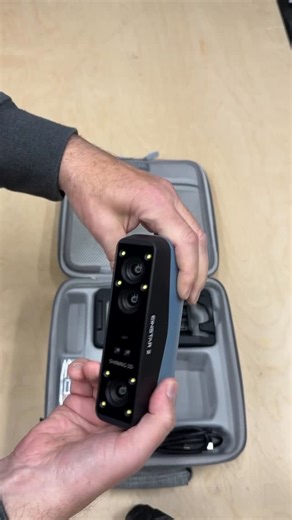 Steve Moseley on Instagram: "I’m unboxing the New Einstar 2 3D scanner. This is a brand new scanner that can be run wirelessly or wired to your computer. This can create scans of a variety of items from people to metal objects, including black or reflective objects that a lot of other scanners have challenges with. For a challenging first scan with the Einstar 2 I’m scanning my own face. I scanned at the highest resolution and got as much of my face and the sides of my head as I could. I will de