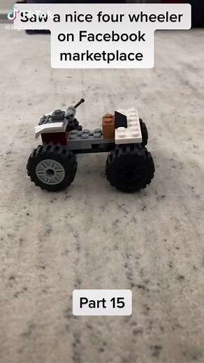 Lego Four Wheeler with Snorkel Installation Journey