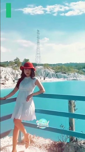 Pesona Danau Kaolin Bangka Tengah 🌊 | Wisata Alam Viral 2025 | Kulong Biru Bangka Belitung