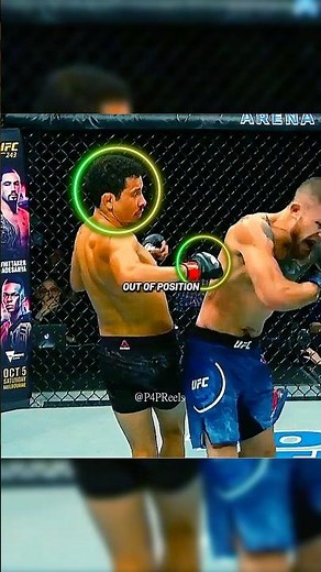 The Rarest Counter in UFC History 😳✅ #ufc
