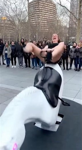 Too Fast!! She Gets Launched 🔥