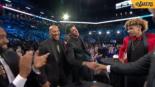 1M views · 11K shares | With the second pick in the 2017 NBA Draft, the Los Angeles Lakers select... | Los Angeles Lakers | Facebook