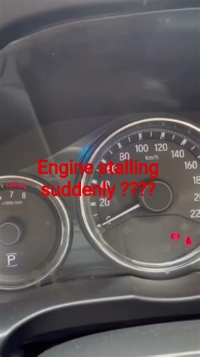 honda City automatic engine stall suddenly #automobile #problem #car