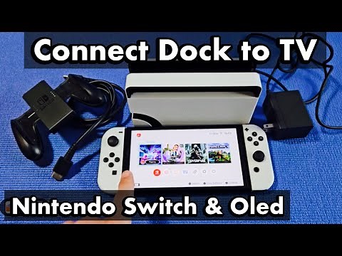 Nintendo Switch: How to Connect Dock to TV (step by step)