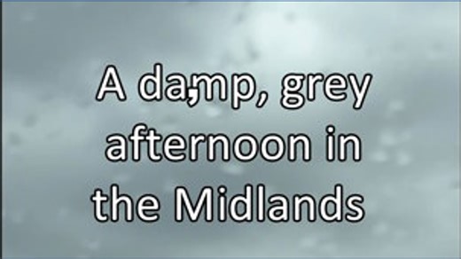 Rain in the Midlands