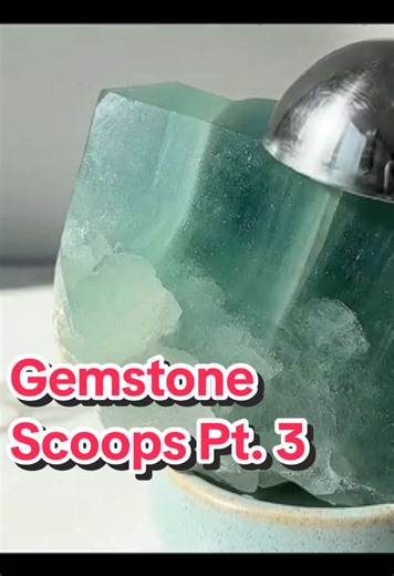 Satisfying crystal scoops 💫 Part 3 is here! Which texture would you try first? 🌿 Dendritic Agate – earthy & intricate 🔥 Carnelian – juicy & sticky sweet 🌌 Labradorite – glossy with hidden shimmer 💚 Green Fluorite – creamy, cold & dreamy Turn up the volume & dive into texture heaven 🎧✨ ASMR meets crystal magic… which one’s your fave? #asmrscoops #crystalaesthetic #satisfyingvideo #texturalasmr #etherealvibes 💎🍨🫧🪄🌈