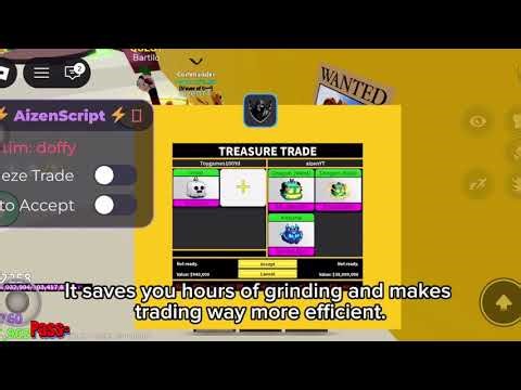 [🐰UPDATED] Blox Fruits Trade Scam Script | Freeze Trade + Force Accept | No Loading screen|no key