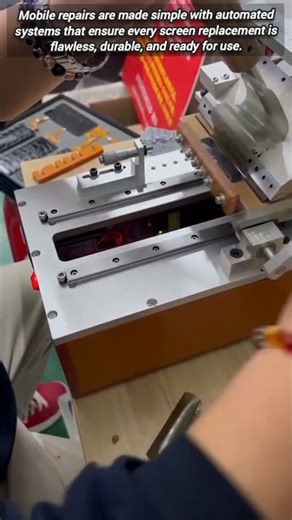 Automated Technology Restoring Mobile Phone Displays With Incredible Precision