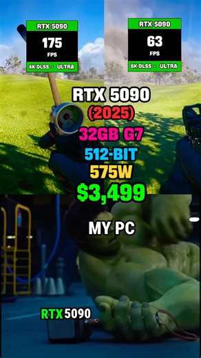 8k is FINALLY Playable! 😱☠️ RTX 5090 4k vs RTX 5090 8k