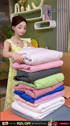 Shrink your blankets in a snap! This storage bag is a game-changer! 😍