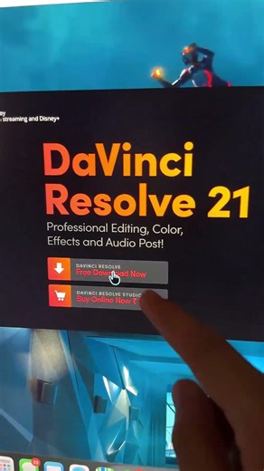 how to download davinci resolve 21. #Youtube #davinciresolvecolorgrading