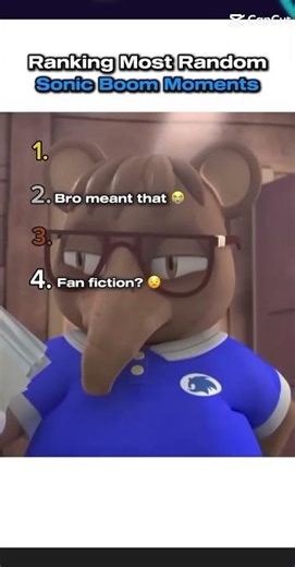 Ranking Sonic Boom Moments