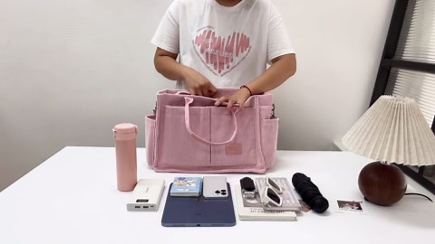 Cshidworld Large Canvas Tote Bag for Women, Womens Laptop Work Book Bags w/Side Pockets/Wet Pocket, Crossbody Purse Handbag, Travel Messenger Gym Bag, Gifts for Women, Off-white