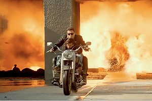 Arnold Schwarzenegger’s Harley-Davidson from iconic chase scene in Terminator movie up for auction!