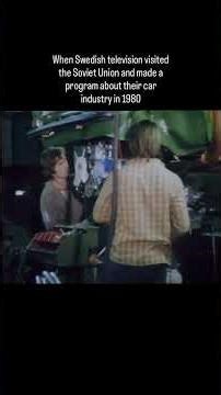 How cars are made in Soviet Union factories.