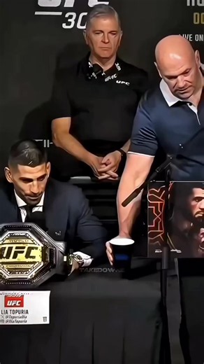 #respect 🫡 #danawhite #islammakhachev #ufc #mma | monster energy