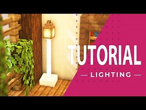 Minecraft Build School - How to make a lighting