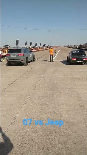 Jeep vs 07 drag race piskent poyga 25.09.22
