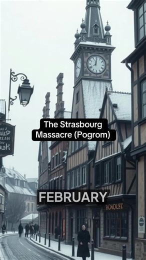 The Strasbourg Massacre (Pogrom) hidden Jewish history Jewish resilience stories forgotten Jewish towns Jewish American history Jewish contributions in America Jewish culture and legacy Jewish pride and identity Jewish survival stories Jewish voices in history erased Jewish communities #Jewish #JewishHistory #JewishCulture #strasbourg #pogram