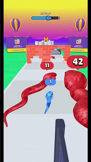 Snake run 3D || snake game 🐉new update 2026#trending #shorts #viral