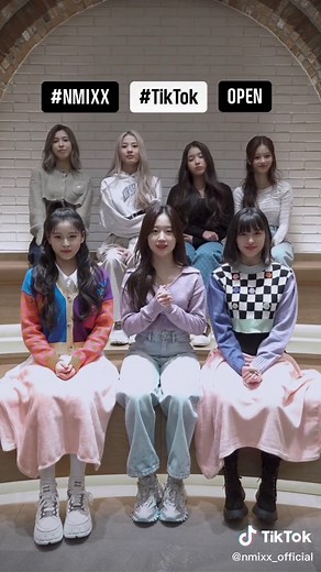 NMIXX TikTok Channel Opening