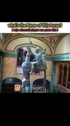 Minecraft : Guess the name of this horse ? 🐴 #ajislive