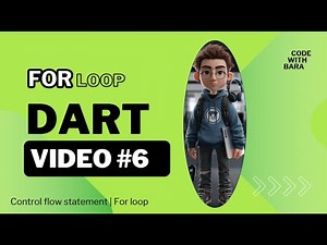 For Loop in Dart | Beginner's Programming Tutorial