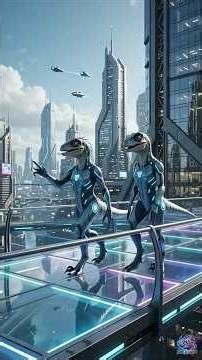 डायनासोर की एडवांस दुनिया! 🦕 Sci-Fi Parallel Universe Theory Cinematic Story #facts #marinemystery
