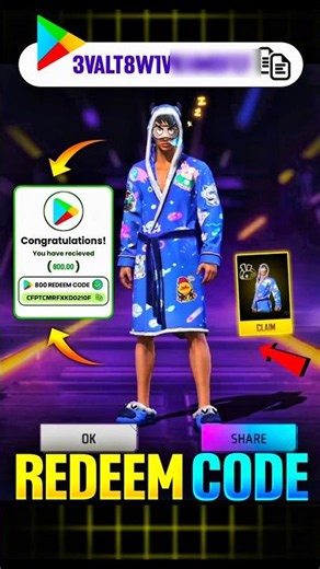 Free Redeem Code 800 | Google Play Store Redeem Code | How to Get Free Redeem Codes 2026 #redeemcode