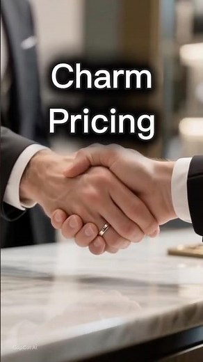 Consumer 101 #1 Charm Pricing 💰