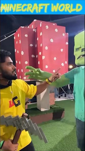 Techno Gamerz Found Real Minecraft World! 🌍🔥. #technogamerz #shorts